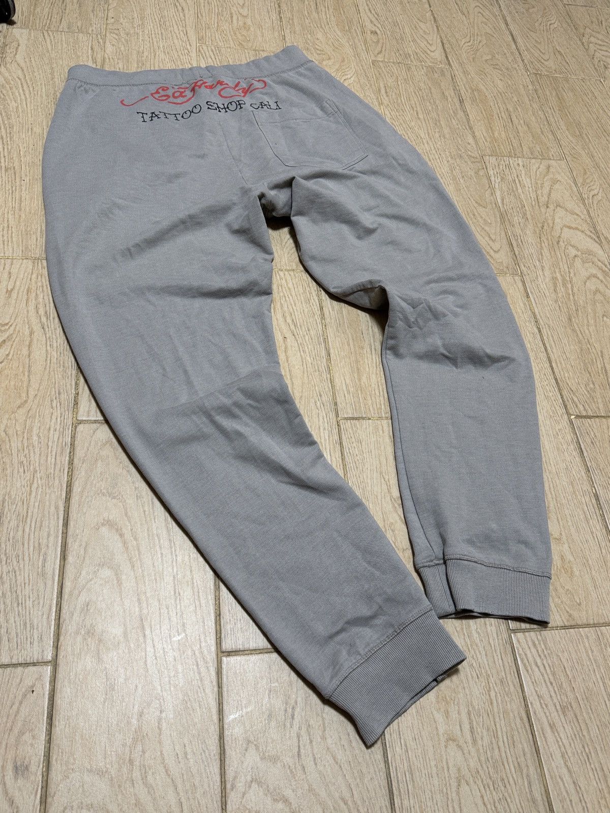 Ed Hardy Vintage Ed Hardy Crazy pants denim baggy sweatpants y2k Size US 34 / EU 50 - 9 Thumbnail
