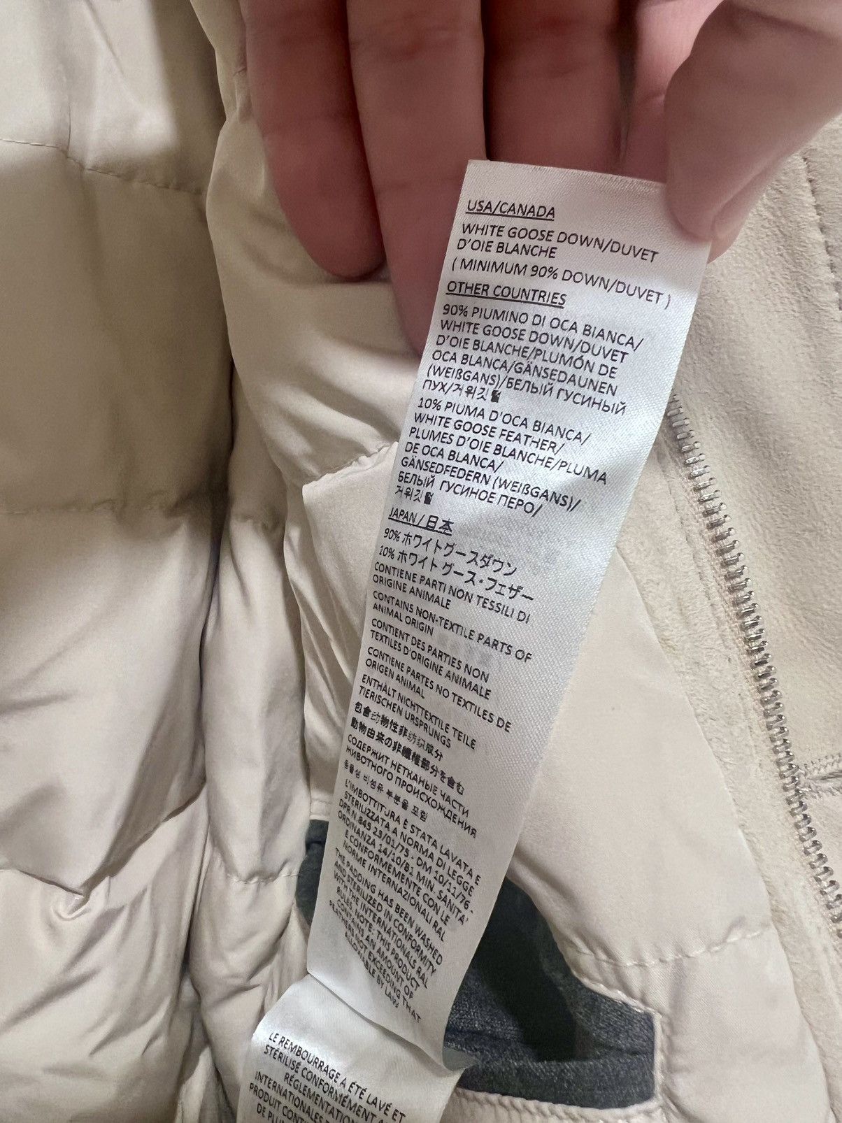 Eleventy Unreal Eleventy Lambskin Suede & White Goose Down Jacket Size US L / EU 52-54 / 3 - 5 Thumbnail