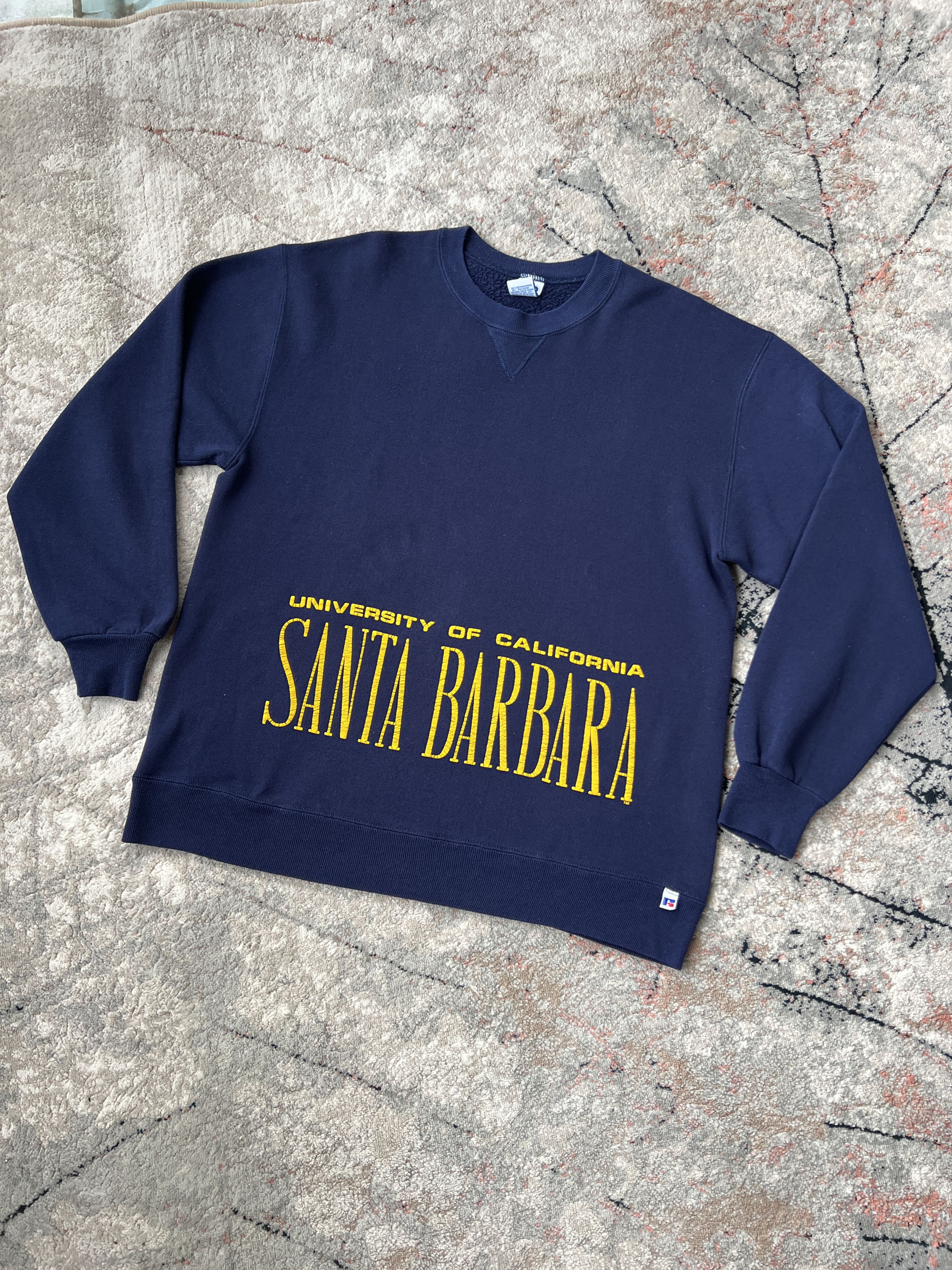 Russell Athletic Vintage Santa Barbara University Of California Sweatshirt Size US XL / EU 56 / 4 - 1 Thumbnail