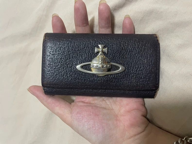 Other Vivienne Westwood size os Stereoscopic flat Saturn logo lea Size ONE SIZE - 6 Thumbnail