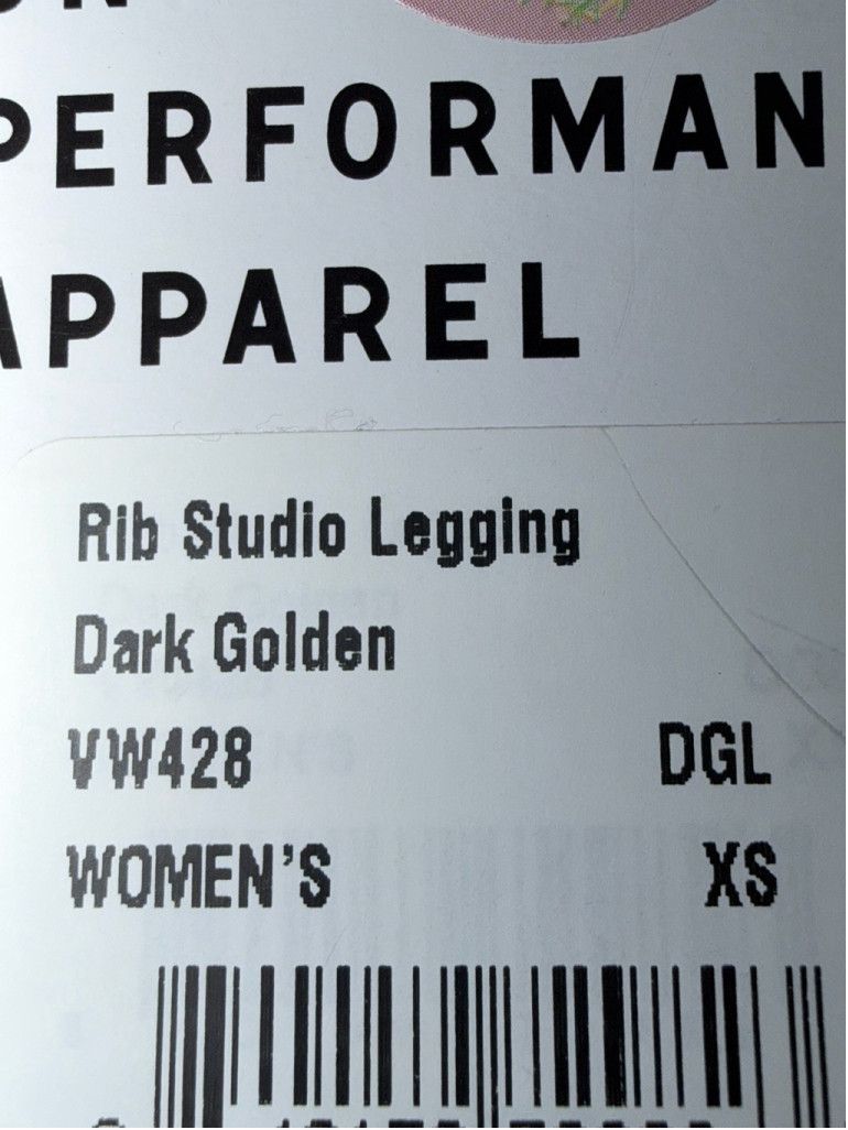 Vuori VUORI RIB STUDIO LEGGING 25”DARK GOLDEN COLOR SIZE XS NWT Size 26" / US 2 / IT 38 - 9 Thumbnail