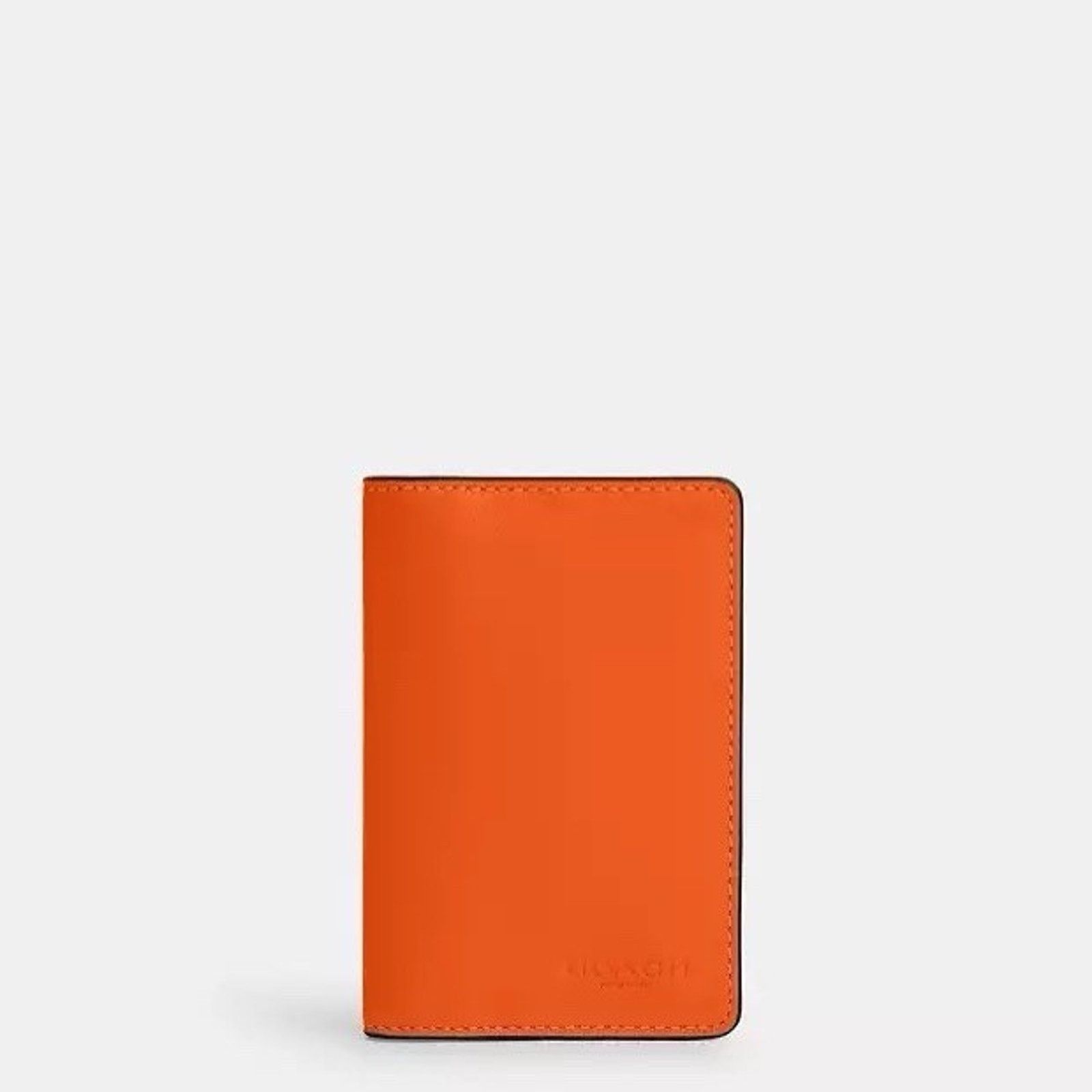 Coach NWT Coach CJ728 Id License Credit Card Wallet Leather Orange Size ONE SIZE - 5 Thumbnail