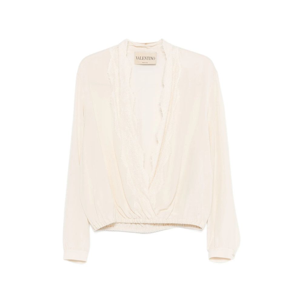 Valentino Valentino NEUTRALS Tops - Blouses Size XS / US 0-2 / IT 36-38 - 1 Thumbnail