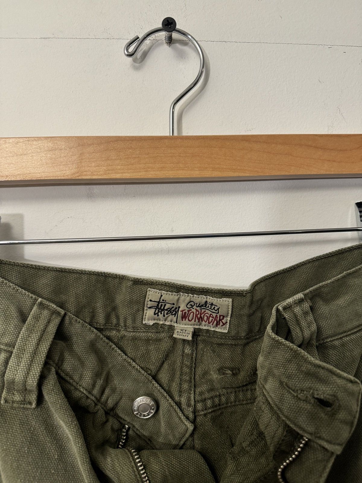 Other STUSSY DOUBLE KNEE DENIM CARPENTER WORK PANTS 34 Size US 34 / EU 50 - 6 Thumbnail