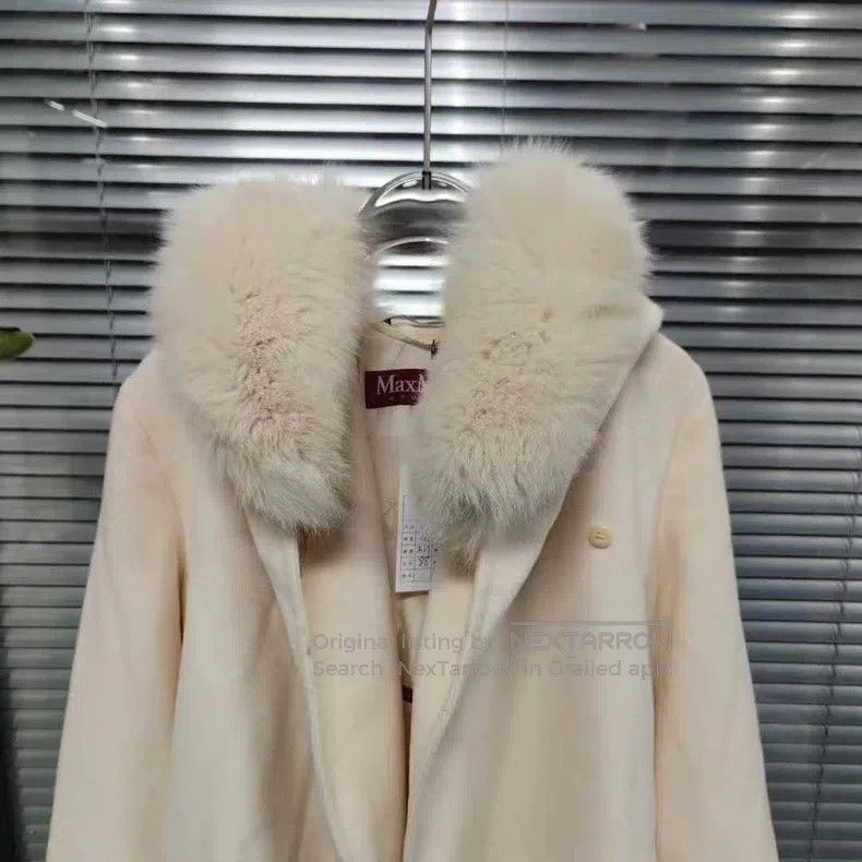 Max Mara Max Mara Snow White Coat Size XXS / US 00 / IT 34 - 2 Thumbnail