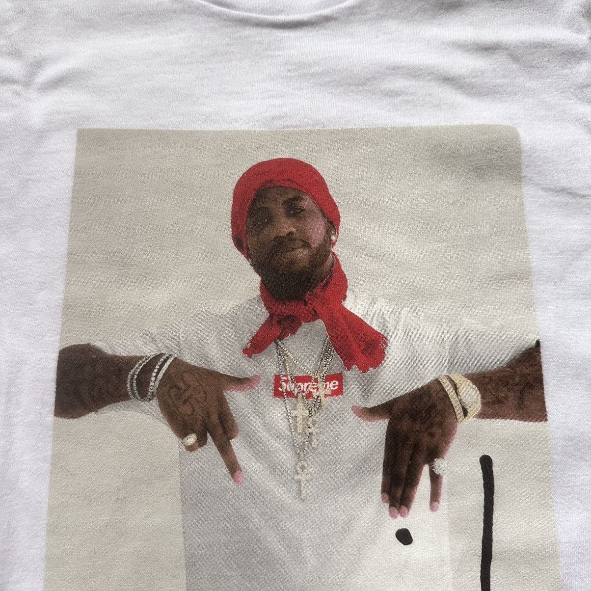 Supreme FW16 Supreme Gucci Mane Tee Size US XL / EU 56 / 4 - 5 Thumbnail