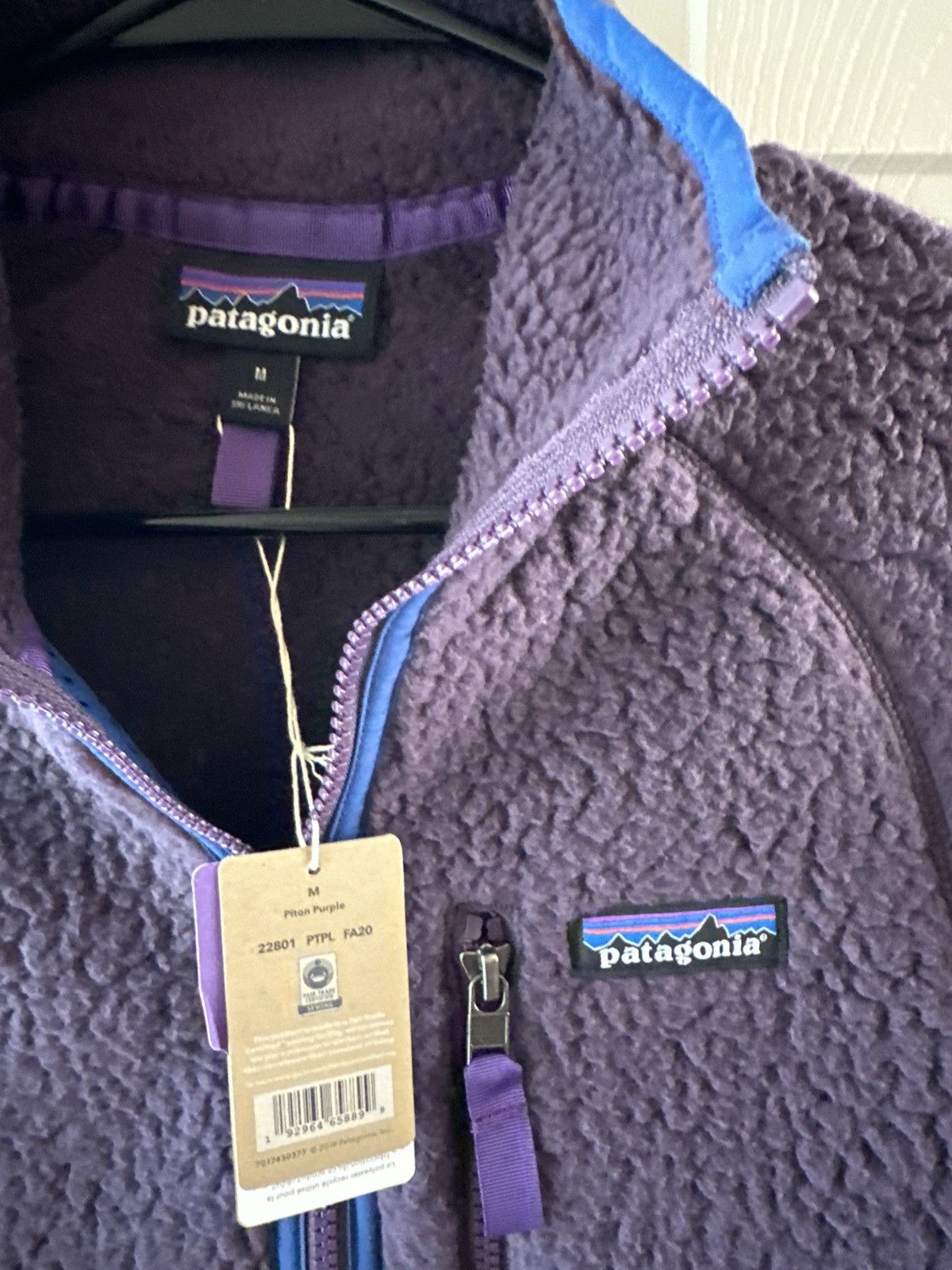 Patagonia Patagonia men’s retro pile jacket-2020 pitton purple Size US M / EU 48-50 / 2 - 5 Thumbnail