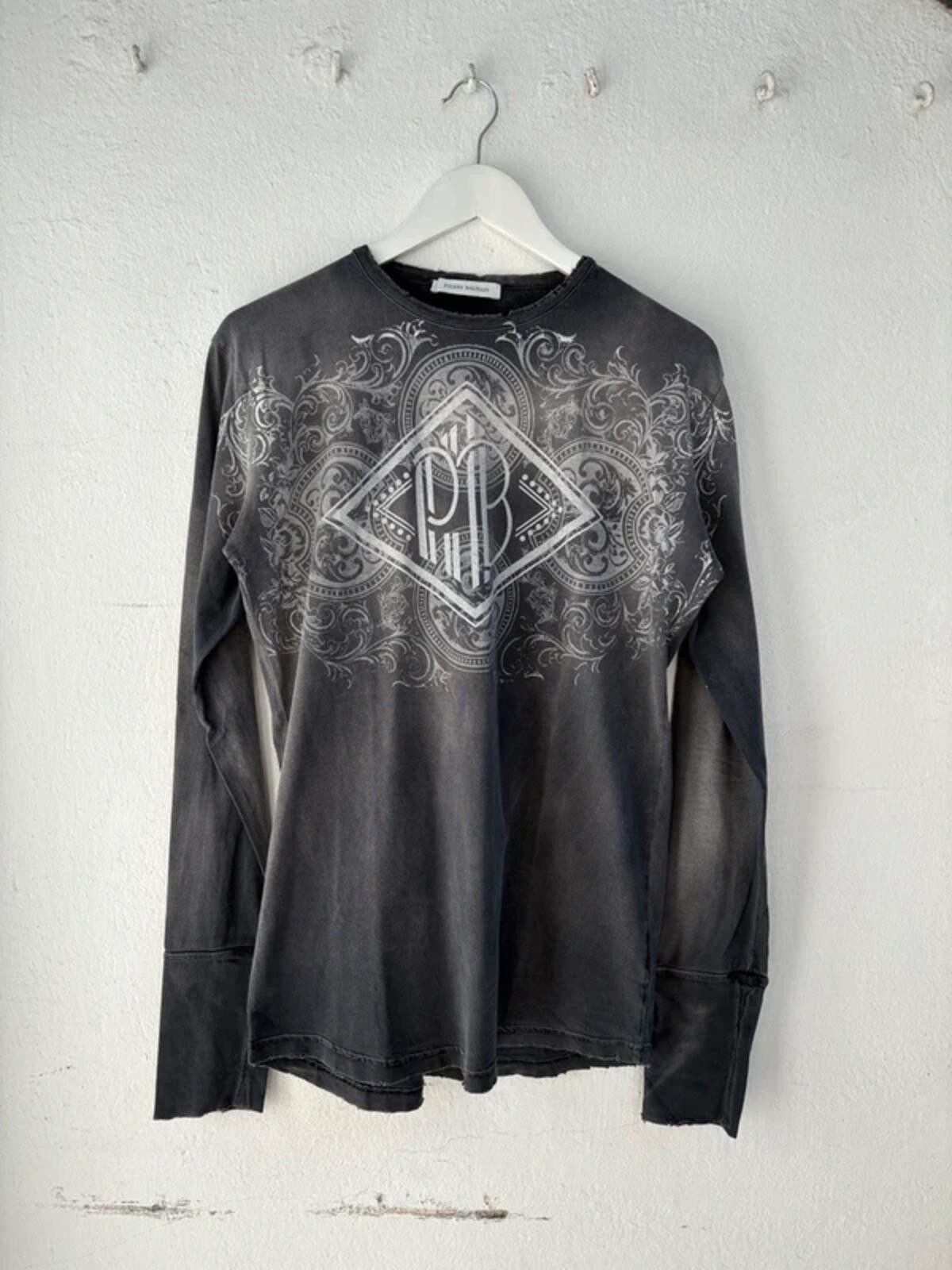 Pierre Balmain Pierre Balmain SS2012 Bleached Longsleeve Size US XS / EU 42 / 0 - 1 Thumbnail