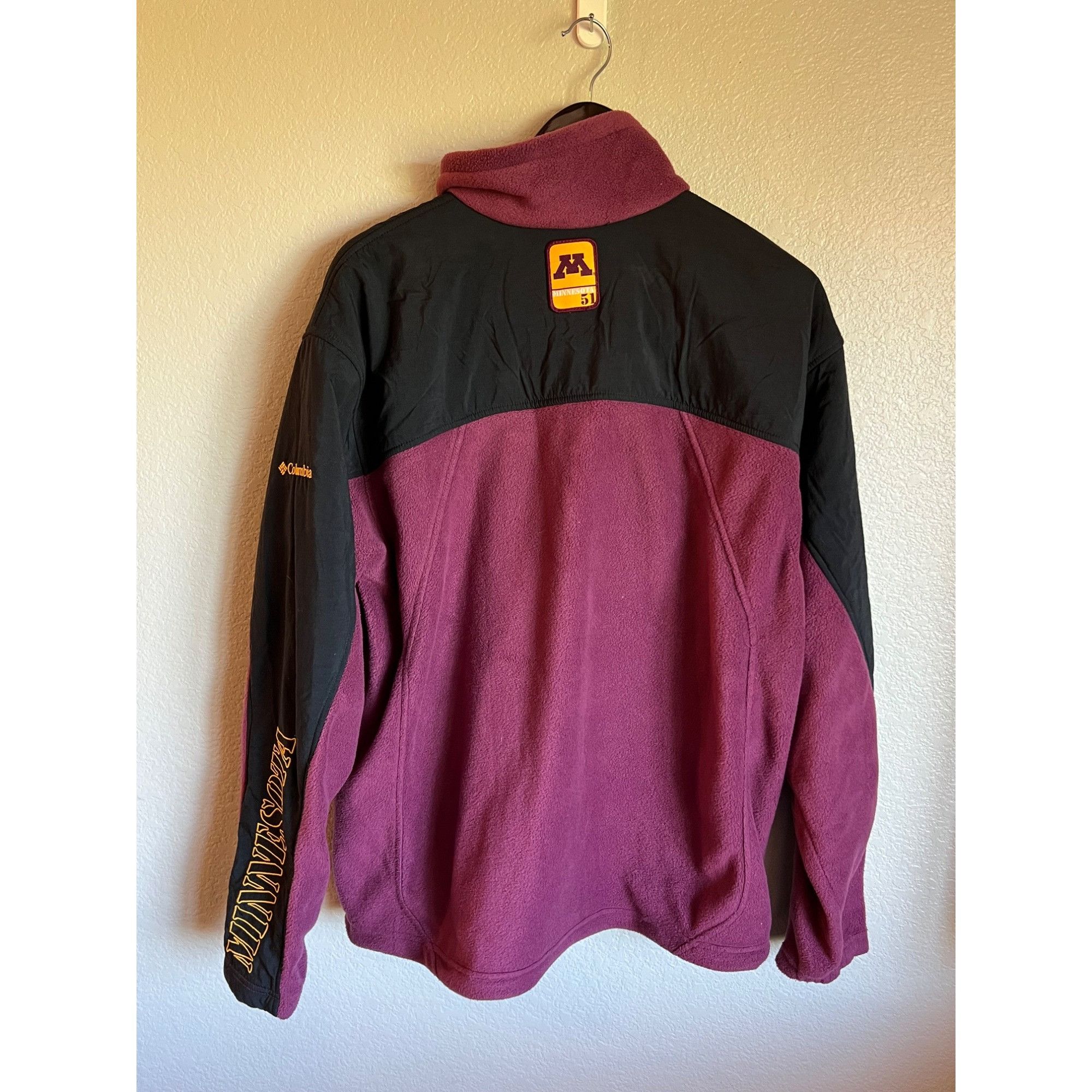 Columbia Columbia Minnesota Golden Gopher so Fleece Jacket - Size L Size US L / EU 52-54 / 3 - 3 Thumbnail
