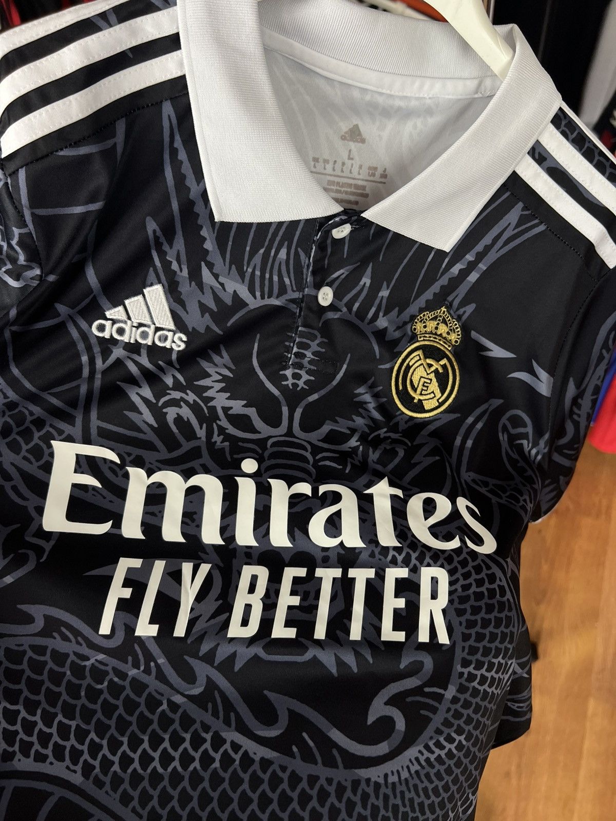 Adidas Soccer Jersey Real Madrid 2023/24 Size US M / EU 48-50 / 2 - 4 Thumbnail