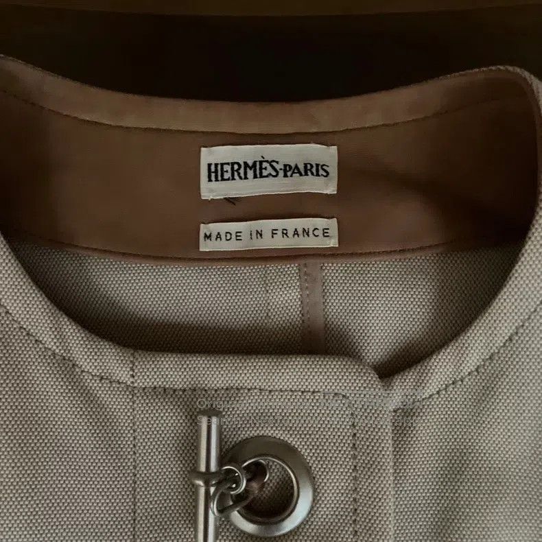 Hermes Hermes Lamb Leather Collarless Jacket Size XS / US 0-2 / IT 36-38 - 5 Thumbnail