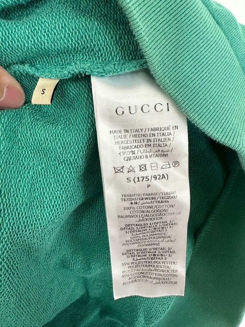Gucci Gucci SS22 green 3m string logo pineapple print hooded swea Size US S / EU 44-46 / 1 - 4 Thumbnail