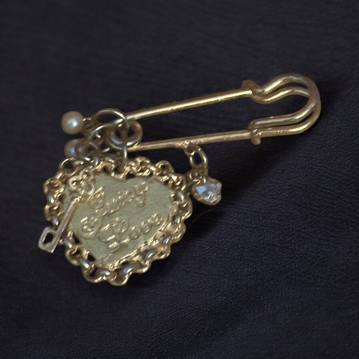 Juicy Couture Vintage Juicy Couture safety pin charm brooch Size ONE SIZE - 1 Thumbnail