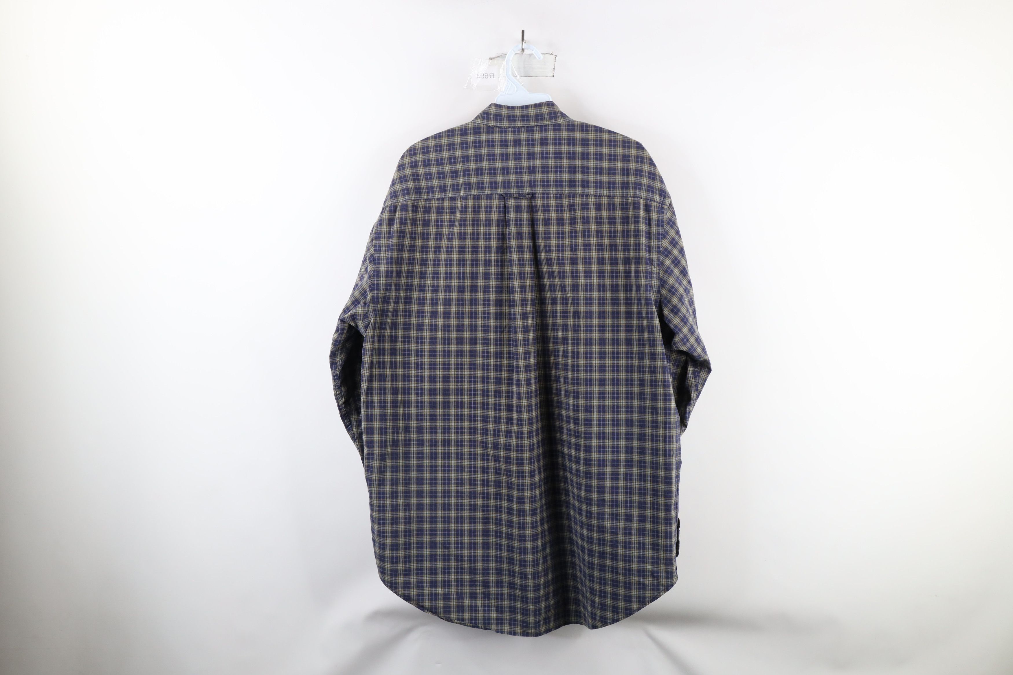 Nautica × Vintage Vintage 90s Nautica Fit Collared Button Down Shirt Plaid Size US M / EU 48-50 / 2 - 8 Thumbnail