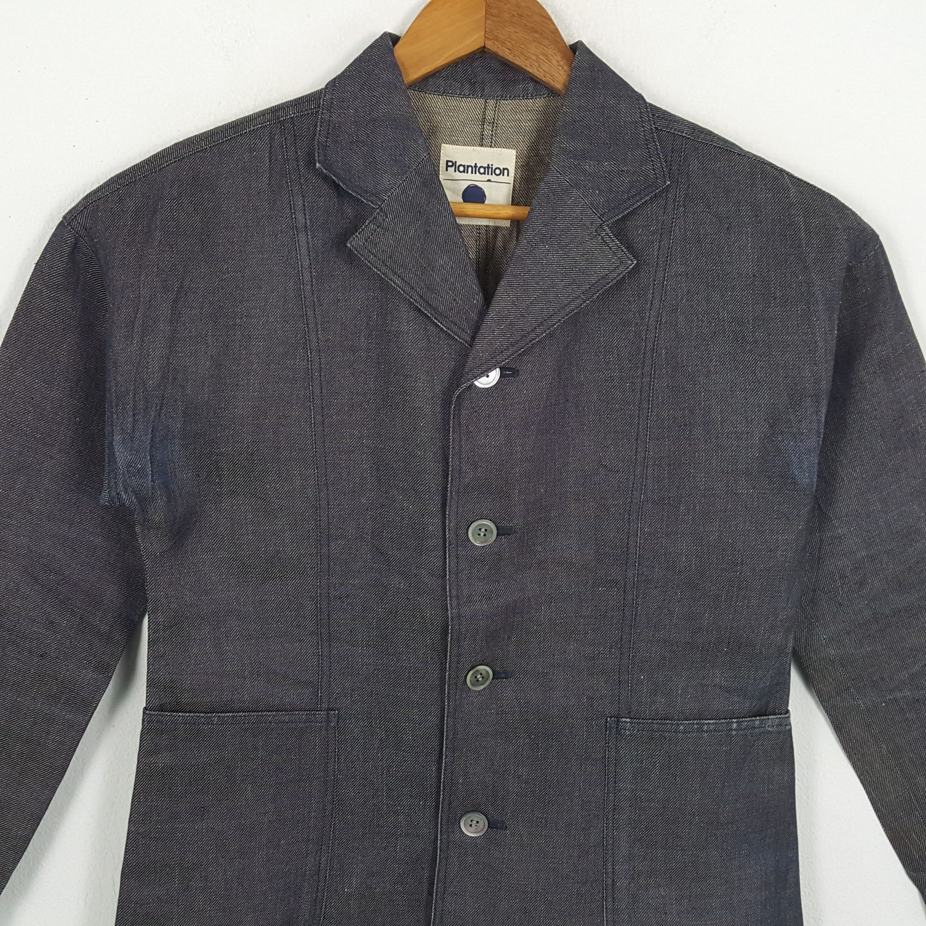 Issey Miyake × Japanese Brand × Vintage Vintage PLANTATION by ISSEY MIYAKE Japanese Designer Blazer Size 38S - 2 Thumbnail