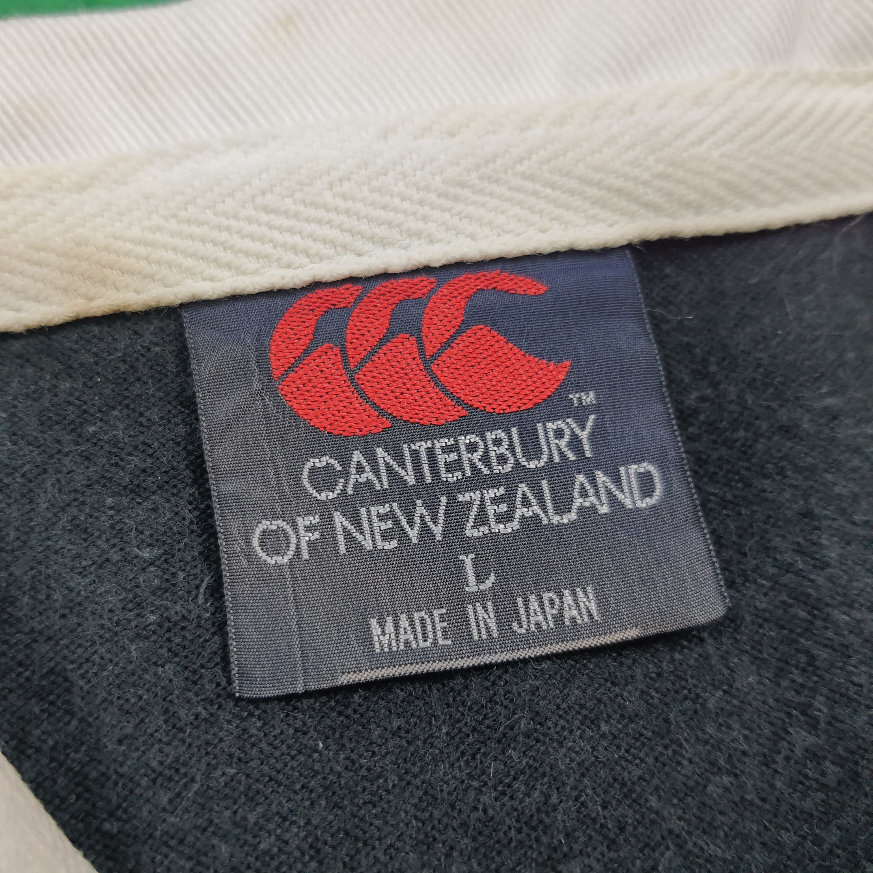 Canterbury of New Zealand Vintage 90s New Zealand All Blacks Rugby Jersey E1N29 Size US M / EU 48-50 / 2 - 5 Thumbnail