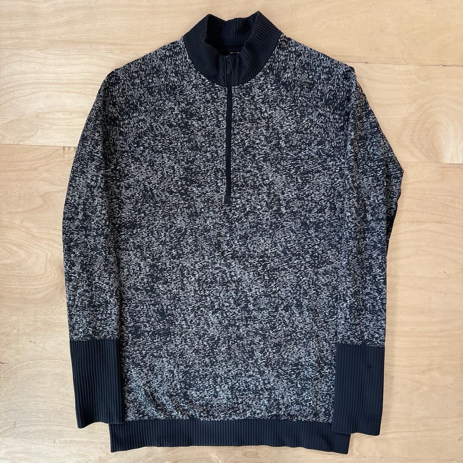 Lululemon Lululemon Rest Less Pullover 4 Black Half Zip Surge ABC Size S / US 4 / IT 40 - 2 Thumbnail