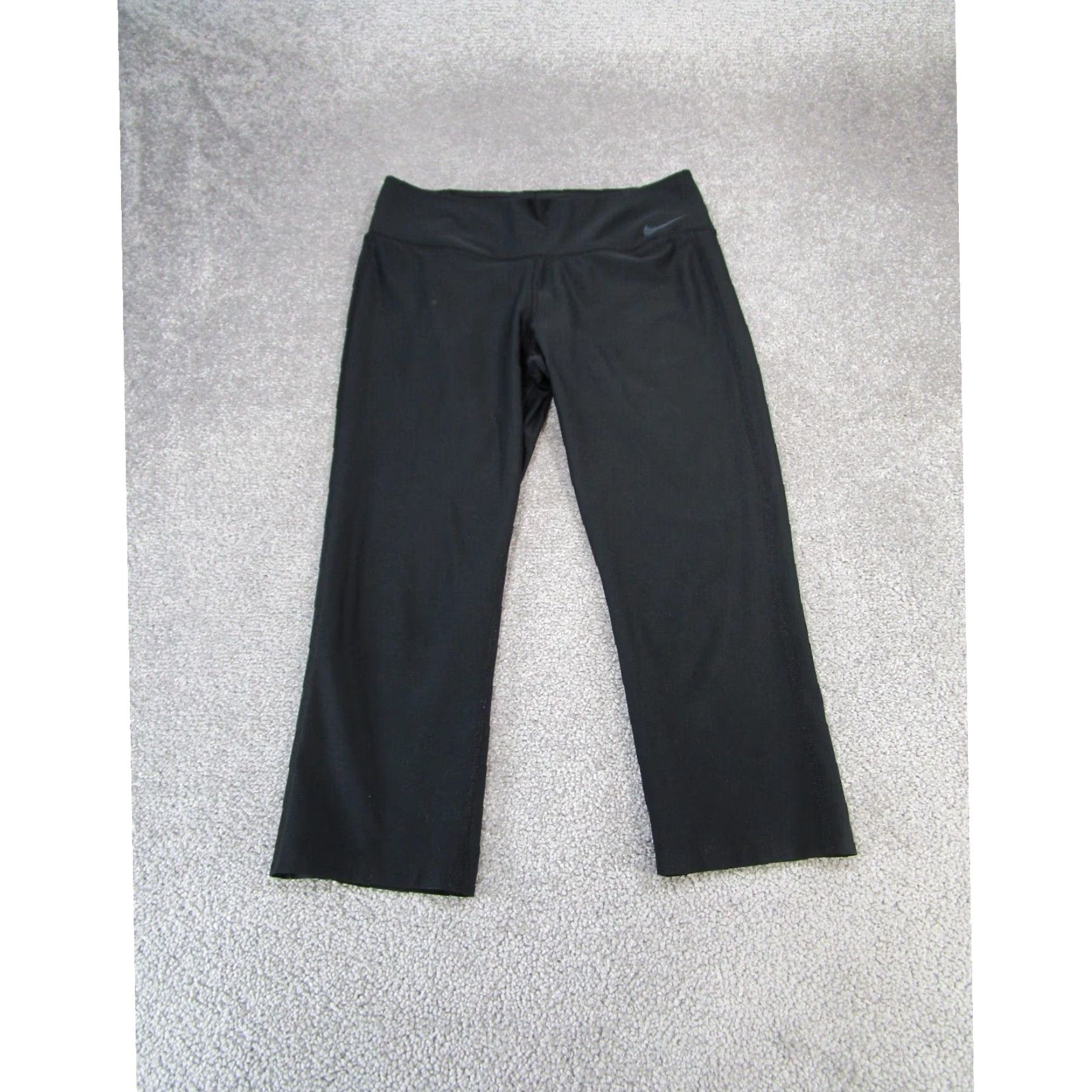 Nike Nike Leggings Womens Medium Extra Large XL Dri Fit Black Compression Crop Training Size 32" / US 10 / IT 46 - 1 Thumbnail