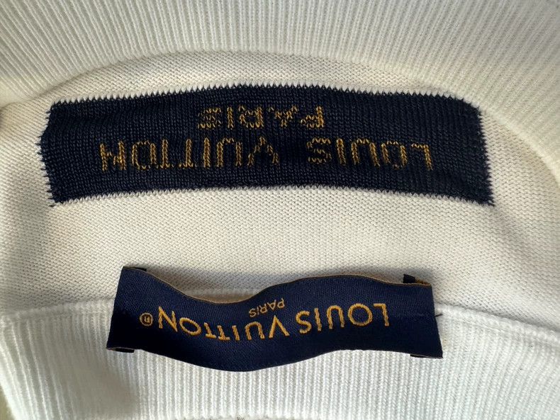 Louis Vuitton Louis Vuitton White short-sleeved T-shirt 2502-Nextarrow Size US S / EU 44-46 / 1 - 3 Thumbnail