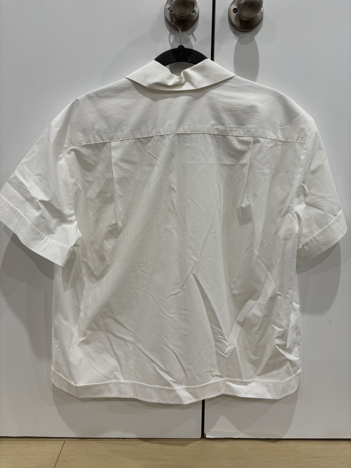 SMOCK SMOCK Bongo Shirt in Organic Poplin White Size US S / EU 44-46 / 1 - 2 Thumbnail