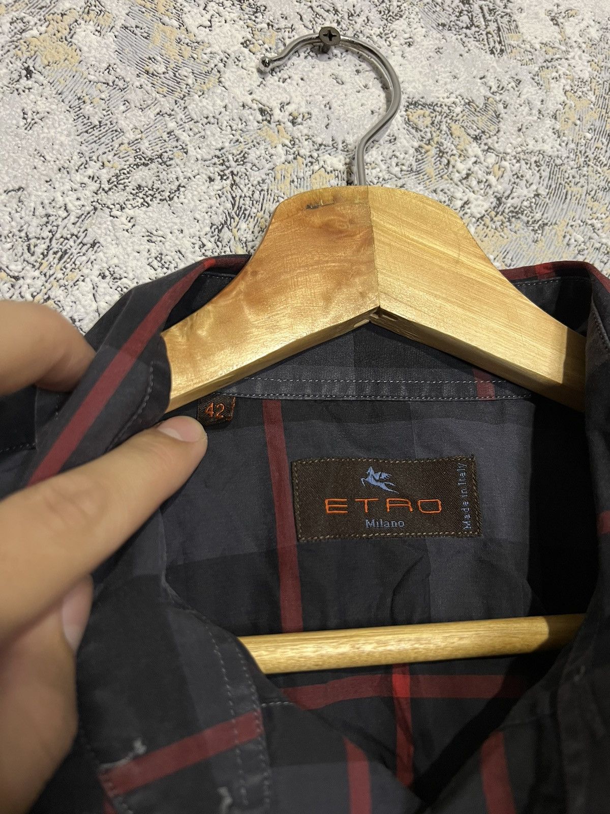 Etro ETRO Milano Men's Button Up Shirt Rare Retro Hype Y2K Size US L / EU 52-54 / 3 - 3 Thumbnail