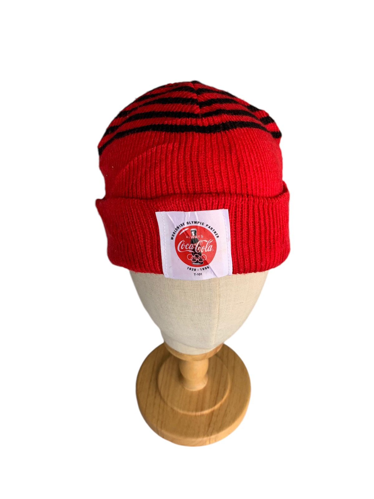 Coca Cola × Vintage Vintage Coca Cola Olympic Rare beanie Hats Size ONE SIZE - 6 Thumbnail