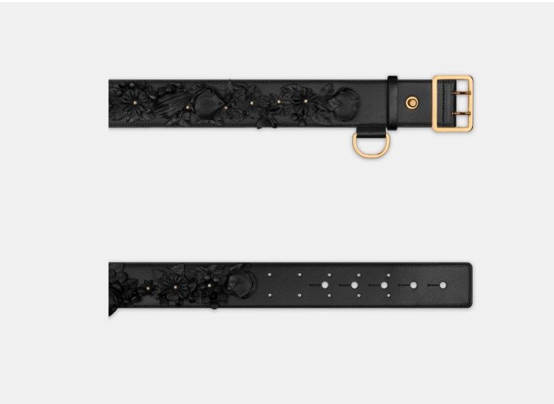 Dior o1w1db10425 B0453UB Size: OS / Punk Belt in Black Size ONE SIZE - 3 Thumbnail