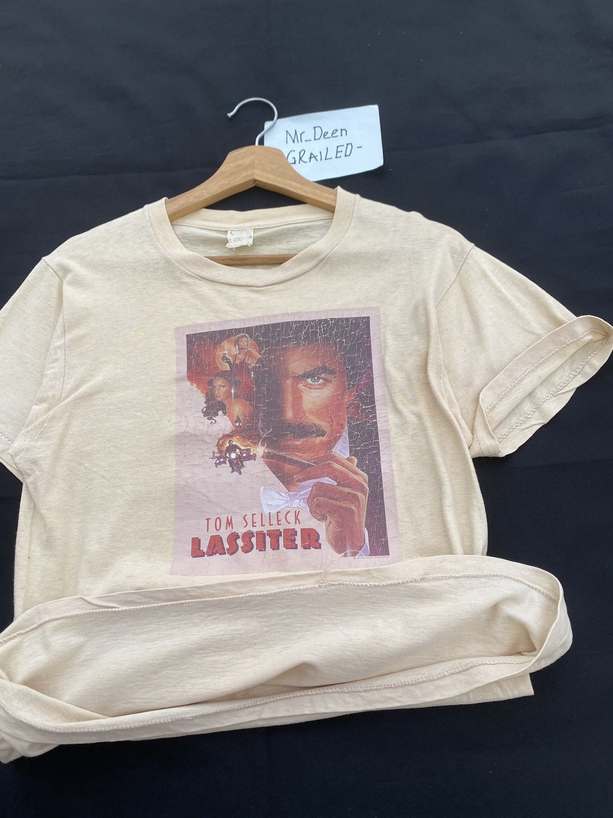 Vintage Vtg 80s Tom Selleck Lassiter “The Magnificent Thief “ Tee Size US S / EU 44-46 / 1 - 17 Thumbnail