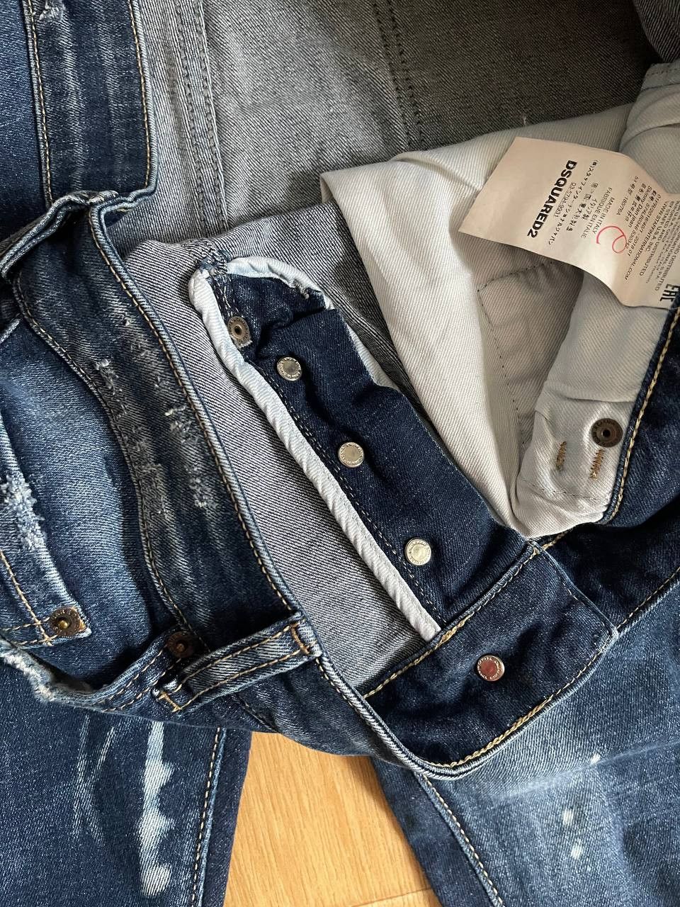 Dsquared2 Dsquared2 Denim Distressed Skater Jean Jeans Size US 38 / EU 54 - 12 Thumbnail