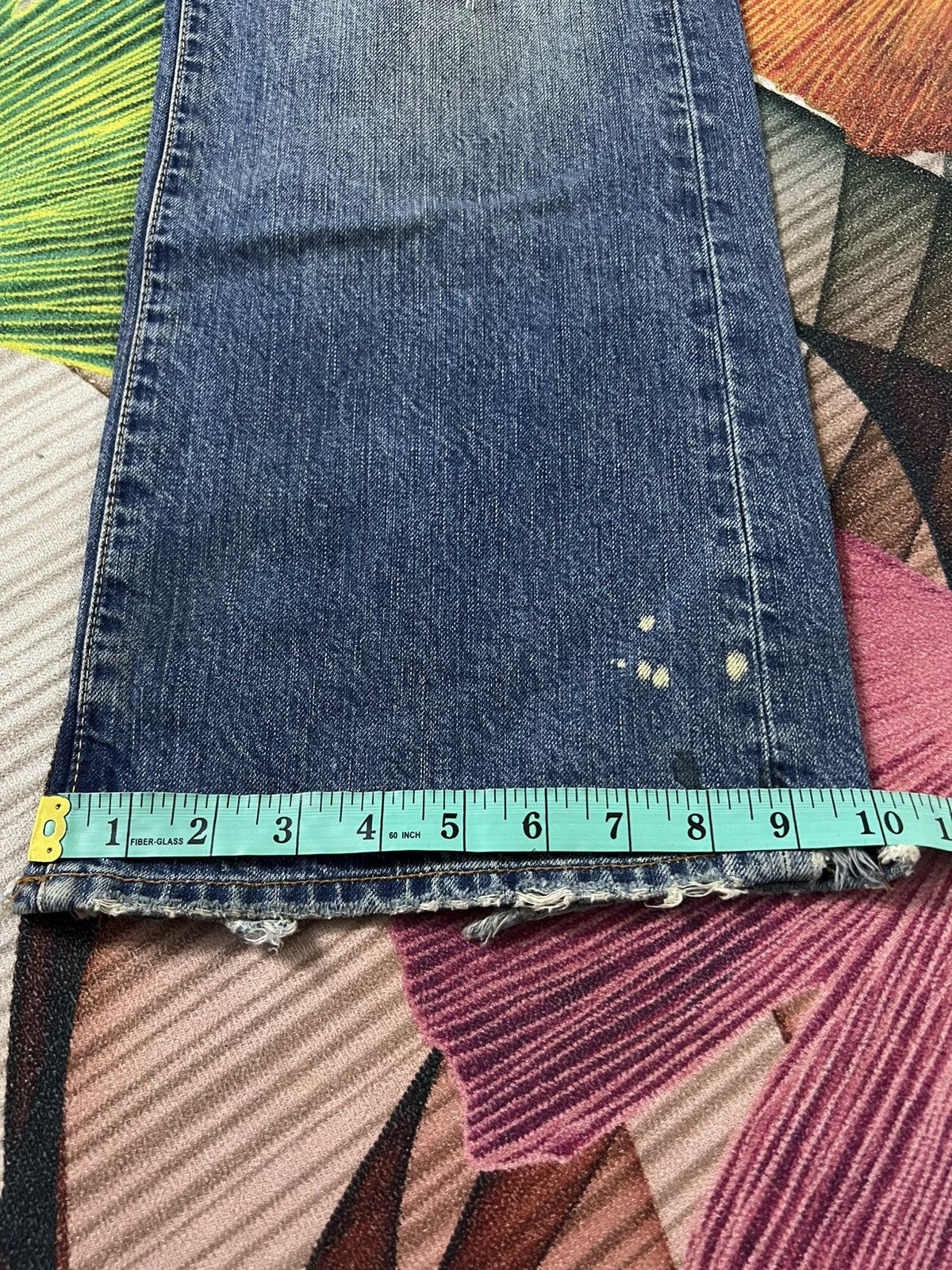 Abercrombie & Fitch 💥FLARE💥VTG ABERCROMBIE & FITCH FLARE RIPPED JEANS VERY RARE Size US 32 / EU 48 - 17 Thumbnail
