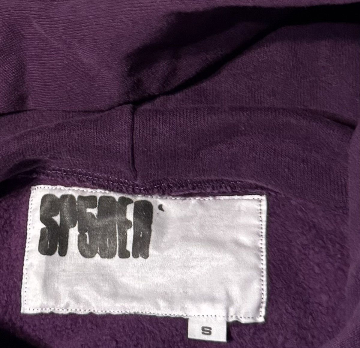 Sp5der PURPLE STAR OG WEB V2 HOODIE Size US S / EU 44-46 / 1 - 4 Thumbnail