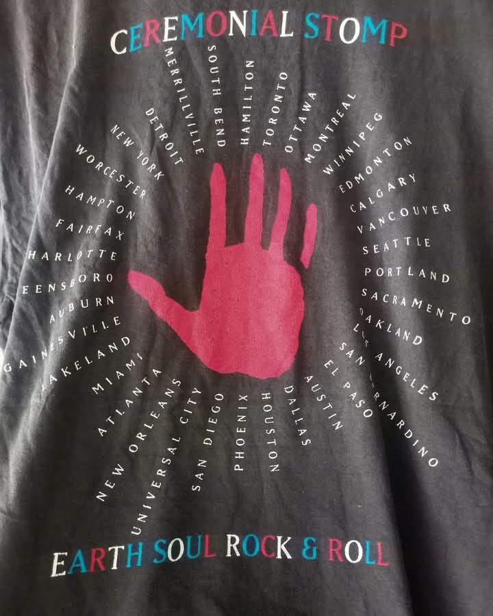 Band Tees × Vintage Vintage Band The Cult 80s Ceremonial Stomp Rock n Roll Size US XL / EU 56 / 4 - 4 Thumbnail