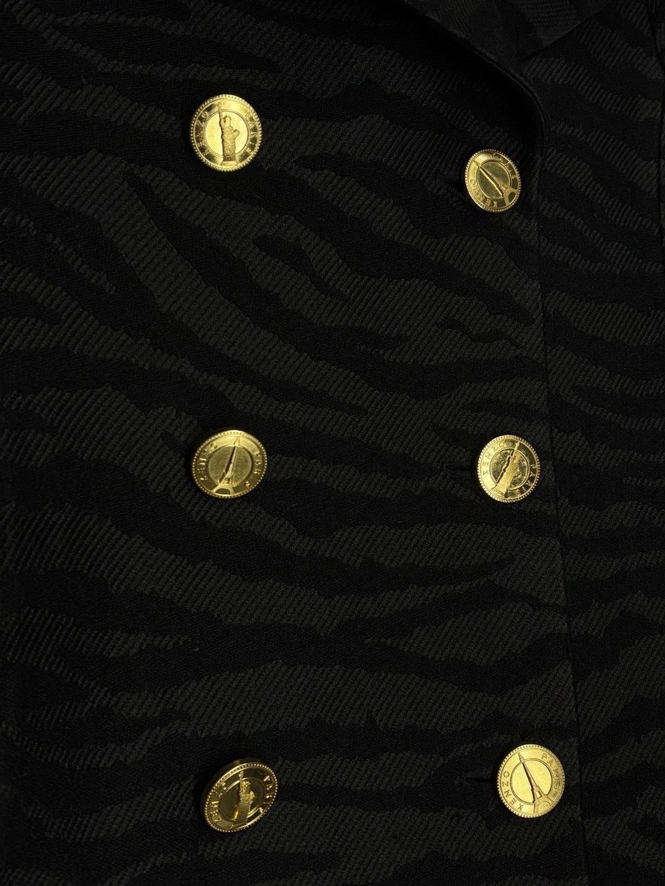 H&M × Kenzo Kenzo x H&M Tiger Pattern Wool Blend Long Coat Trench Size M / US 6-8 / IT 42-44 - 5 Thumbnail