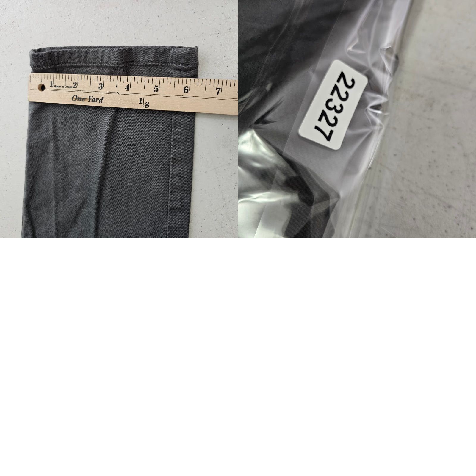 Flint And Tinder Flint and Tinder Jeans Mens Slim Tapered 31x30 Grey Denim Zip Button 5-Pocket City Preppy Modern Stretch Size US 31 - 9 Thumbnail
