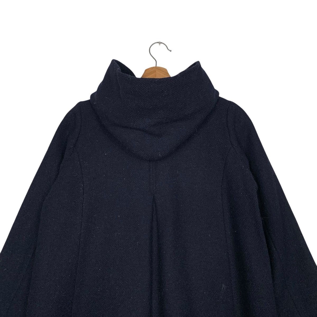 Harris Tweed HARRIS TWEED Wool Hooded Coat Jacket #2694-C121 Size US M / EU 48-50 / 2 - 8 Thumbnail