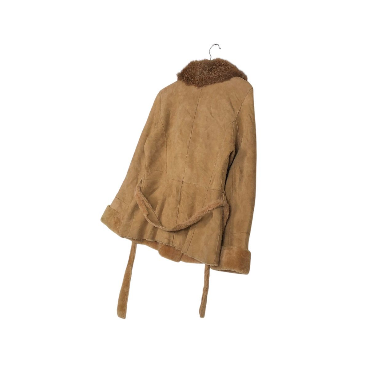 Vintage 🔥VINTAGE LEATHER JACKET SHEARLING MINK FUR L&R SPAIN Size US M / EU 48-50 / 2 - 12 Thumbnail