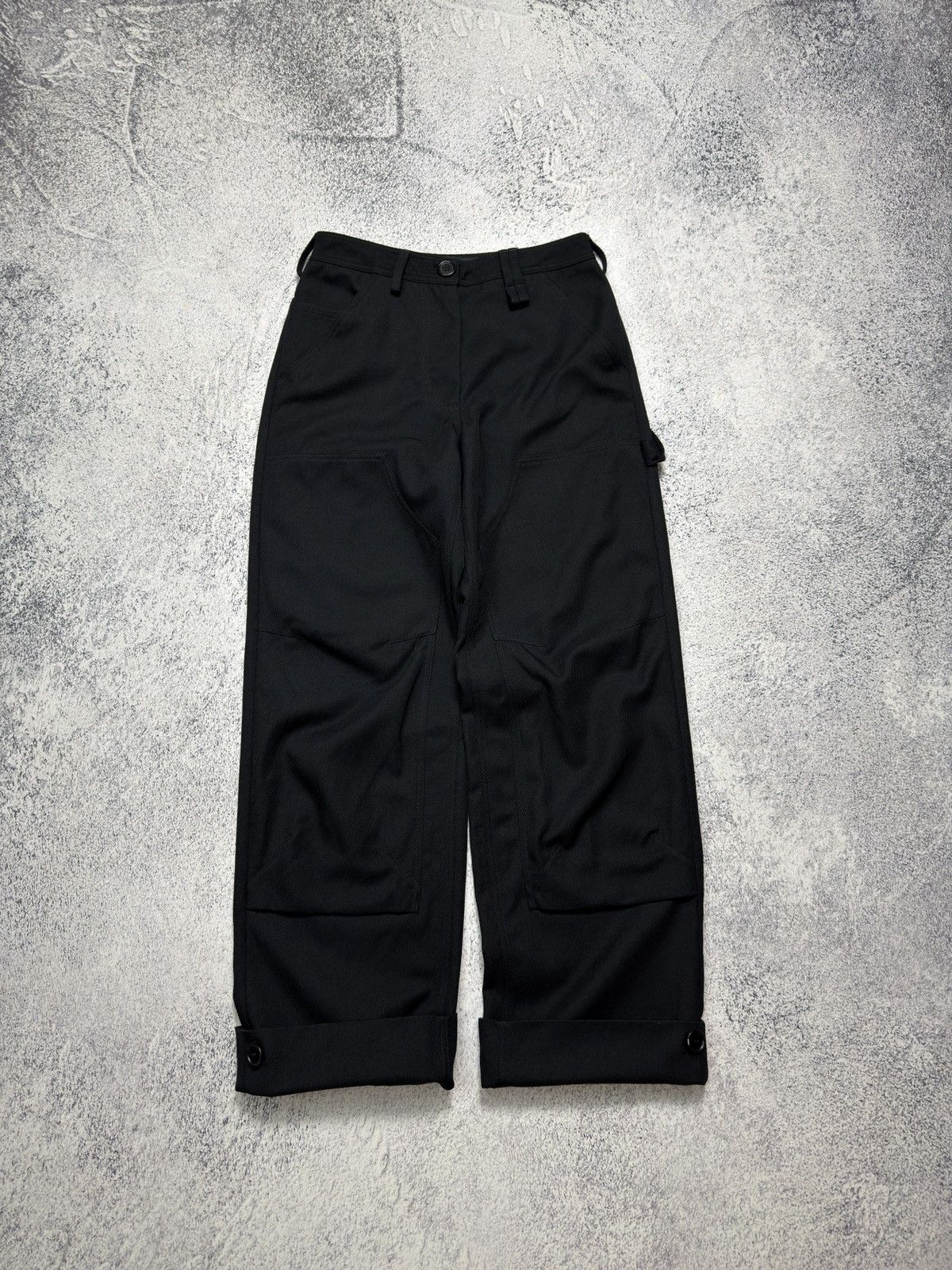 Simone Rocha Simone Rocha RARE Runway Sample Black Cargo Trousers UK 6 Size US 30 / EU 46 - 3 Thumbnail