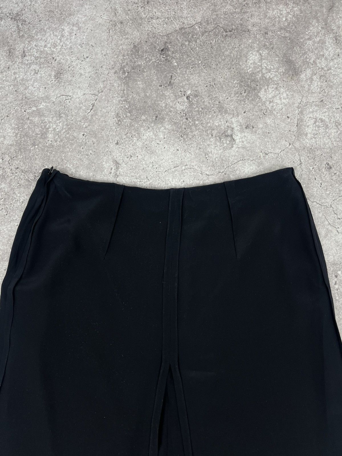 Jil Sander Jil Sander Silk Mini Skirt Size 27" / US 4 / IT 40 - 12 Thumbnail