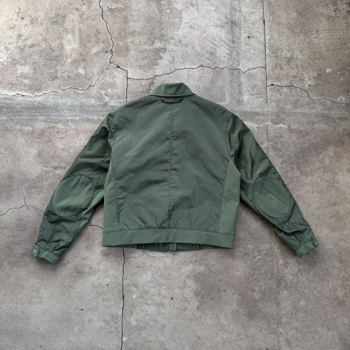 Vintage Vintage Military Nylon Bomber Jacket Size US L / EU 52-54 / 3 - 2 Thumbnail