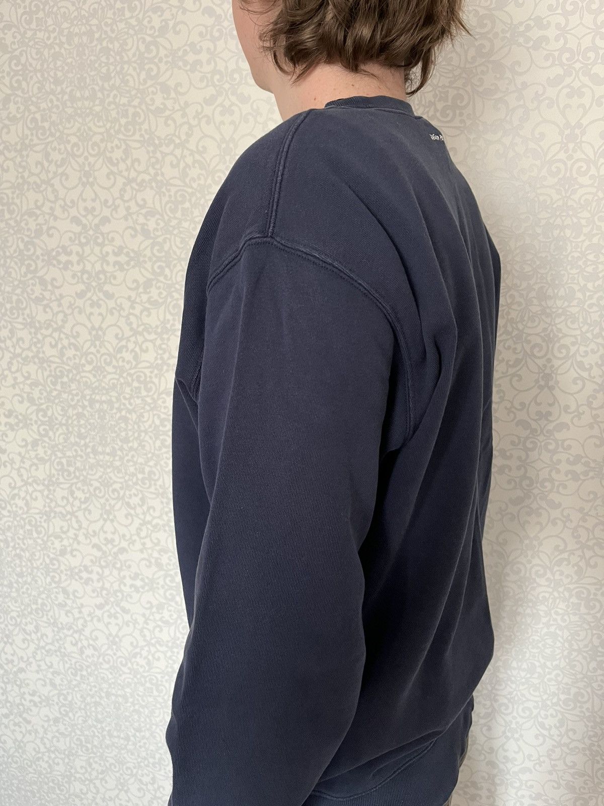 Designer × Uniqlo Uniqlo x Jason Polan Navy Crewneck Printed Sweatshirt Size US XL / EU 56 / 4 - 7 Thumbnail