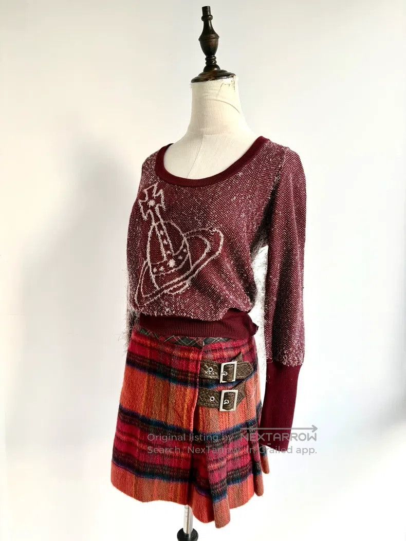 Vivienne Westwood Vivienne Westwood size 1 Sunset Colored Red Orange Plaid Bu Size 27" / US 4 / IT 40 - 2 Thumbnail