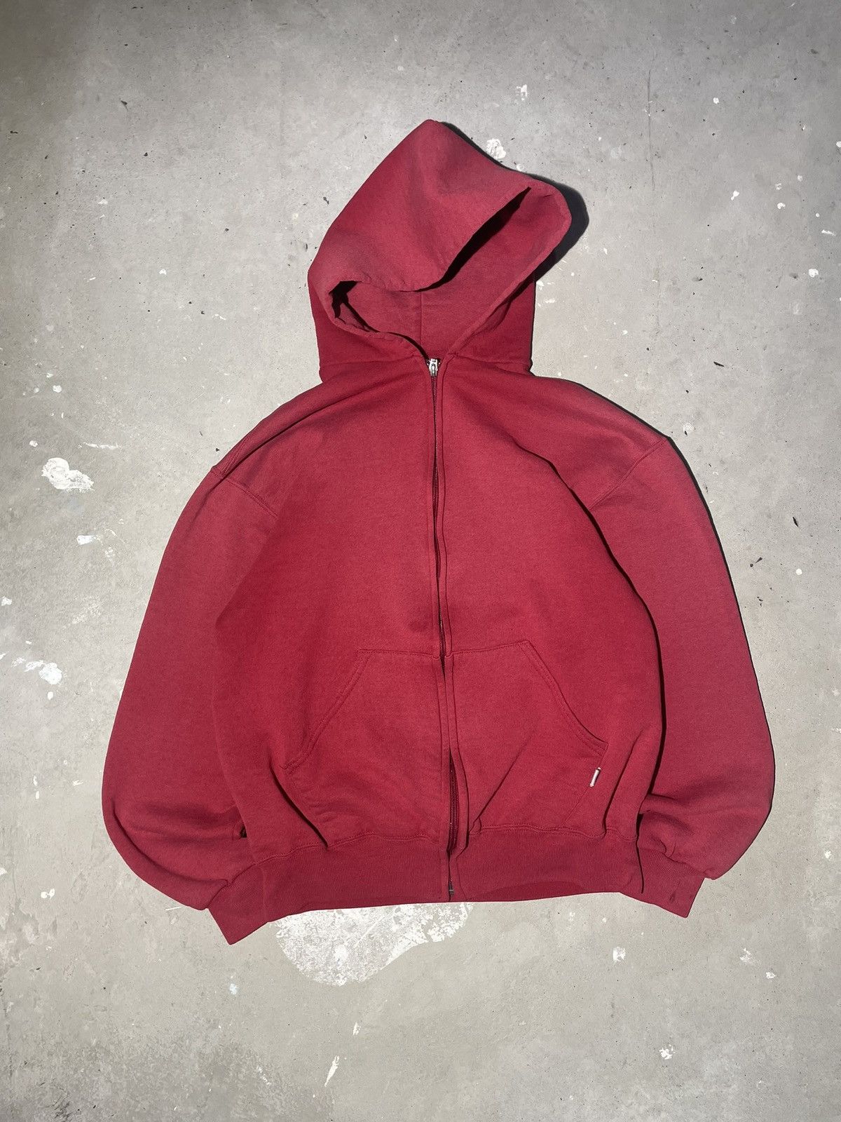If Six Was Nine × Russell Athletic × Vintage Red Russell Athletic Zip Up Hoodie Size US M / EU 48-50 / 2 - 1 Thumbnail