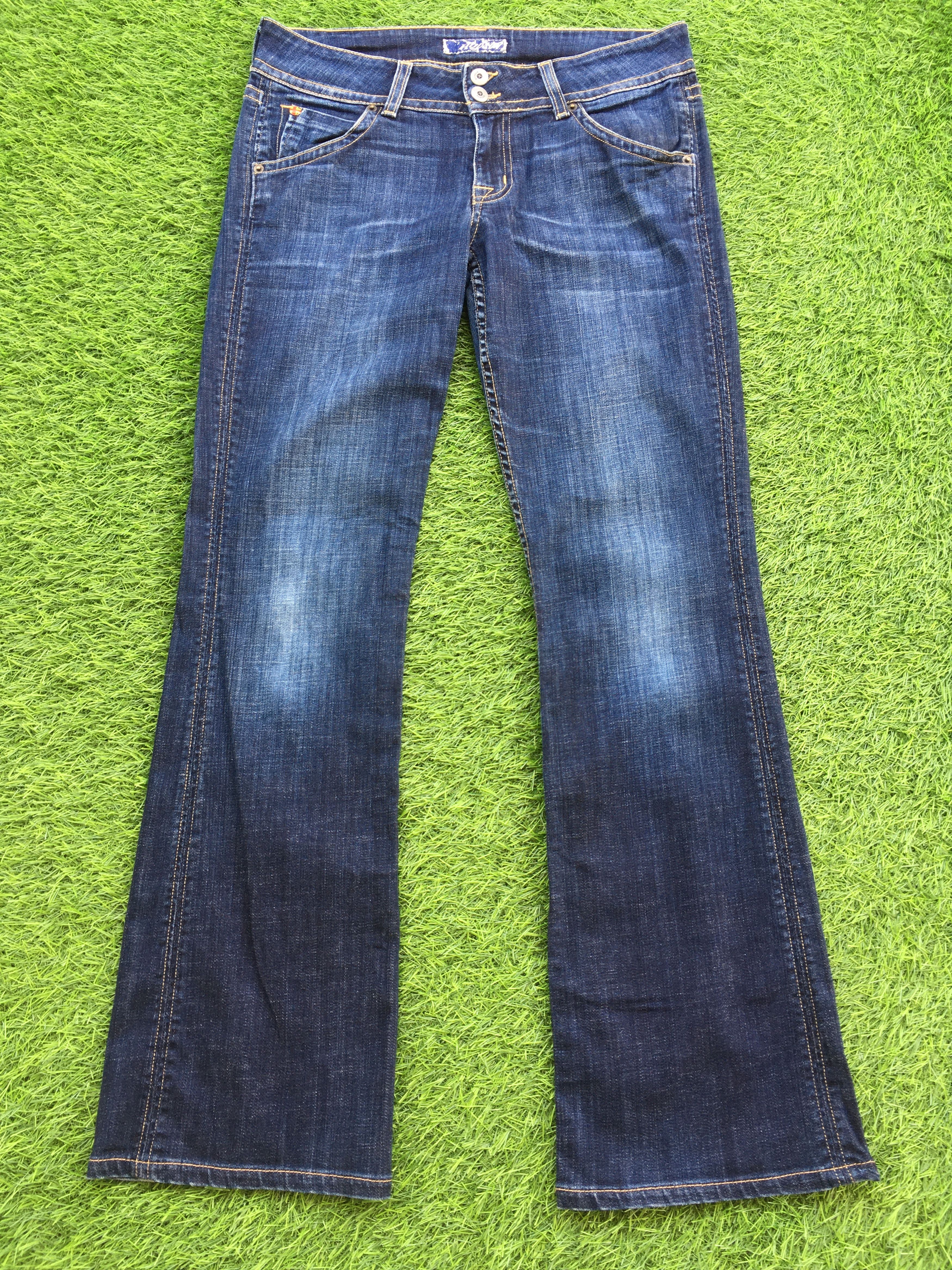 Designer × Jean Hudson Bootcut Flared Jeans D-955 Size 30" / US 8 / IT 44 - 1 Thumbnail