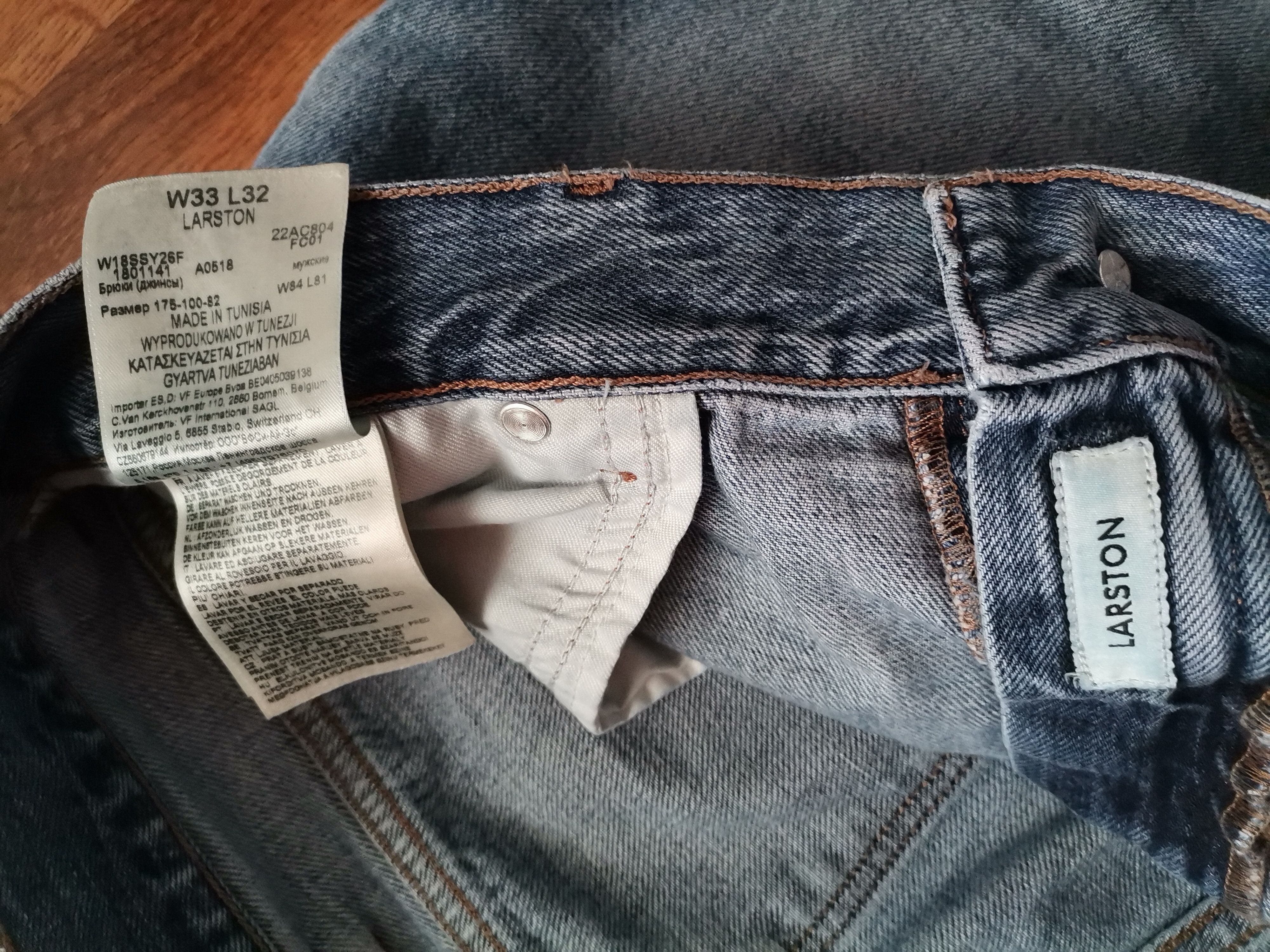 Wrangler Wrangler Larston Distressed Jeans Size US 34 / EU 50 - 4 Thumbnail