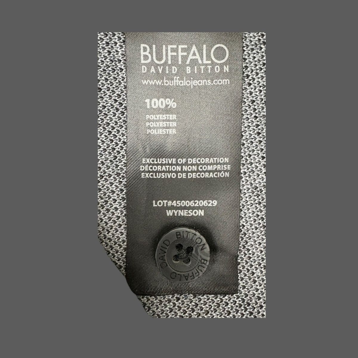 Buffalo David Bitton Buffalo Wyneson Men’s Abstract Black Grey Sweater Sz L Size US L / EU 52-54 / 3 - 16 Thumbnail