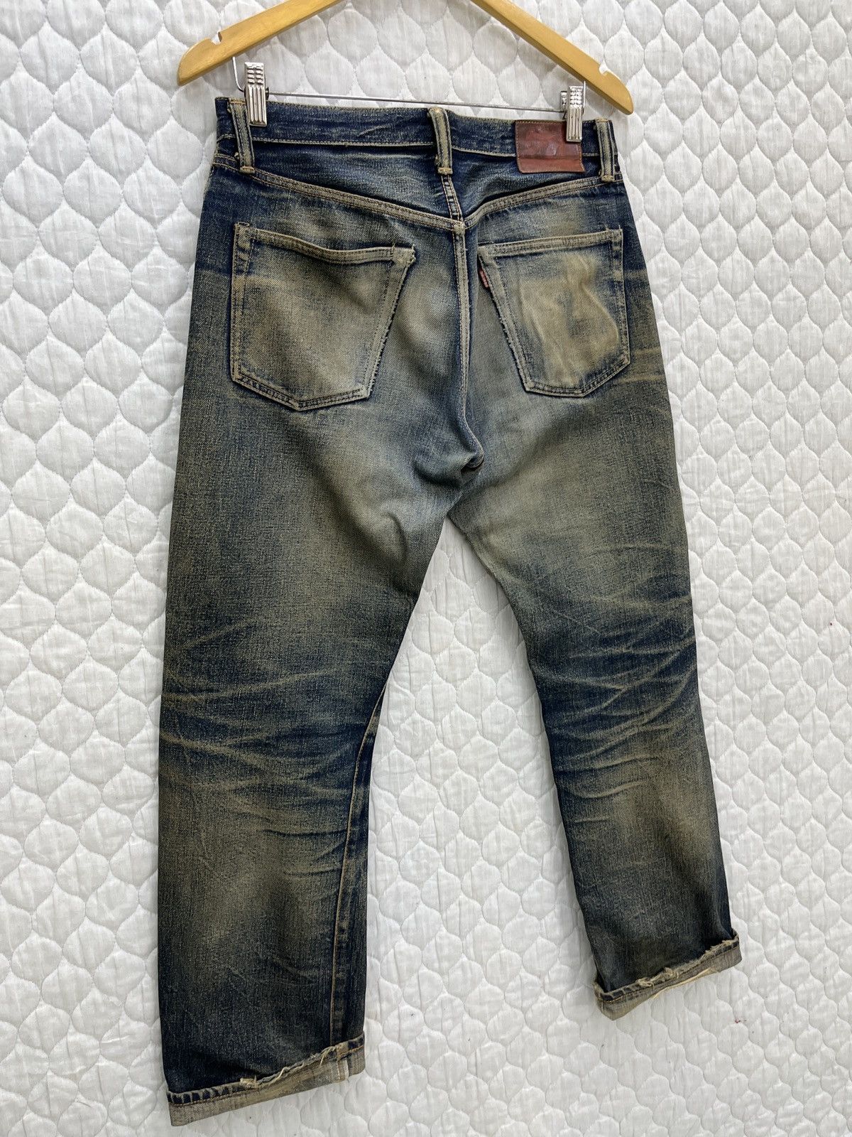 Vintage 🔥🔥🔥ARCHIVE VTG JELADO JAPAN FADED ART SELVEDGE DENIM Size US 31 - 6 Thumbnail