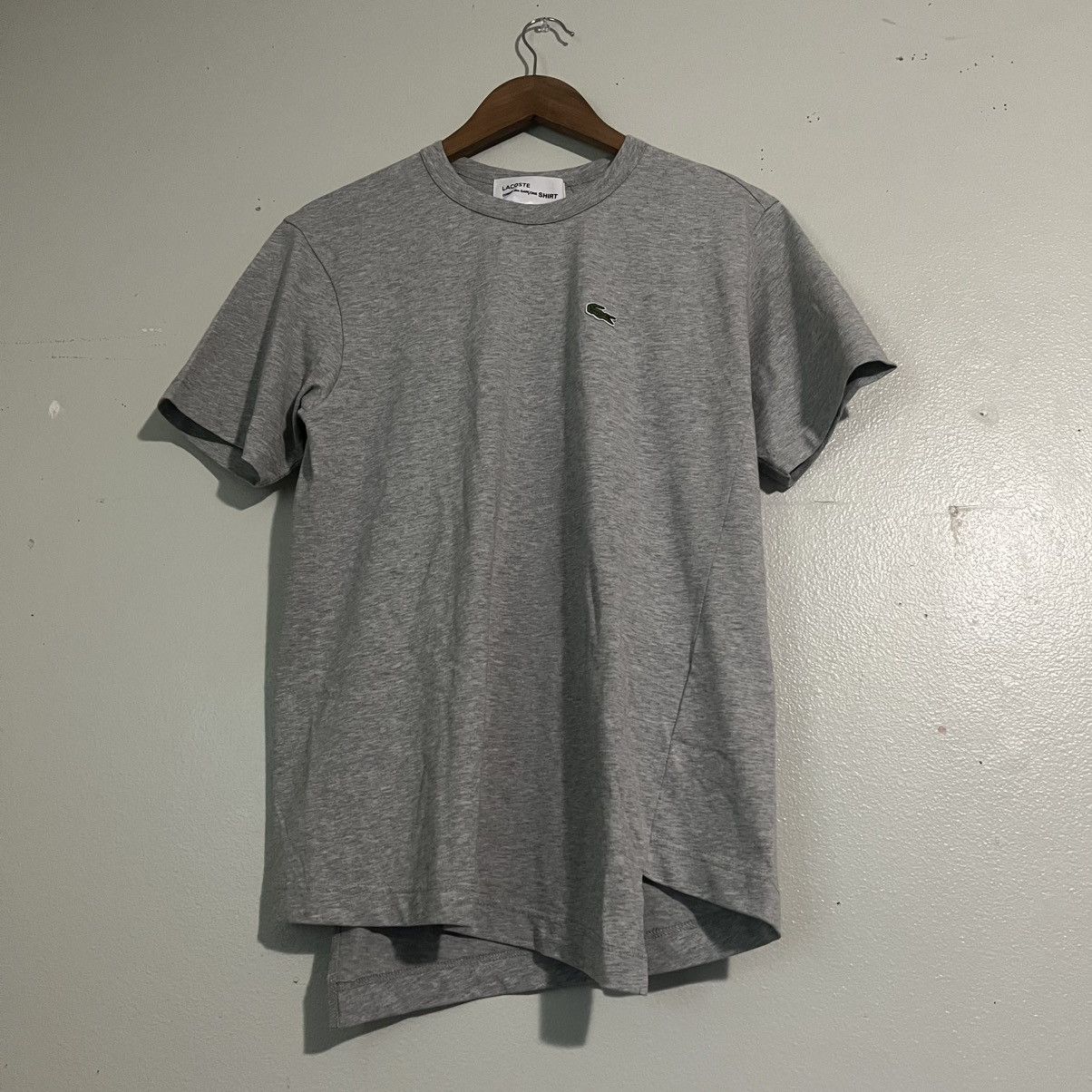 Comme des Garcons SHIRT × Lacoste Uneven Hem Tee Size US M / EU 48-50 / 2 - 4 Thumbnail