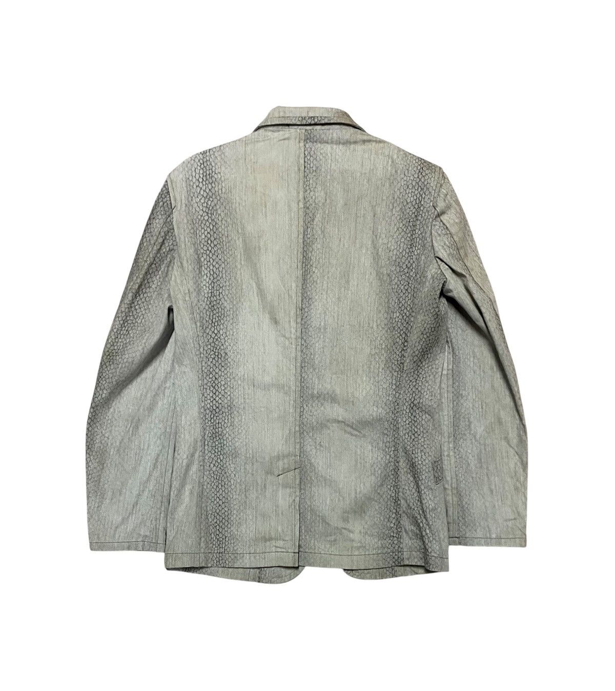 Tornado Mart Very Rare Vintage Brand Tornado Mart Snake Skin Jacket 2000s Size US M / EU 48-50 / 2 - 2 Thumbnail