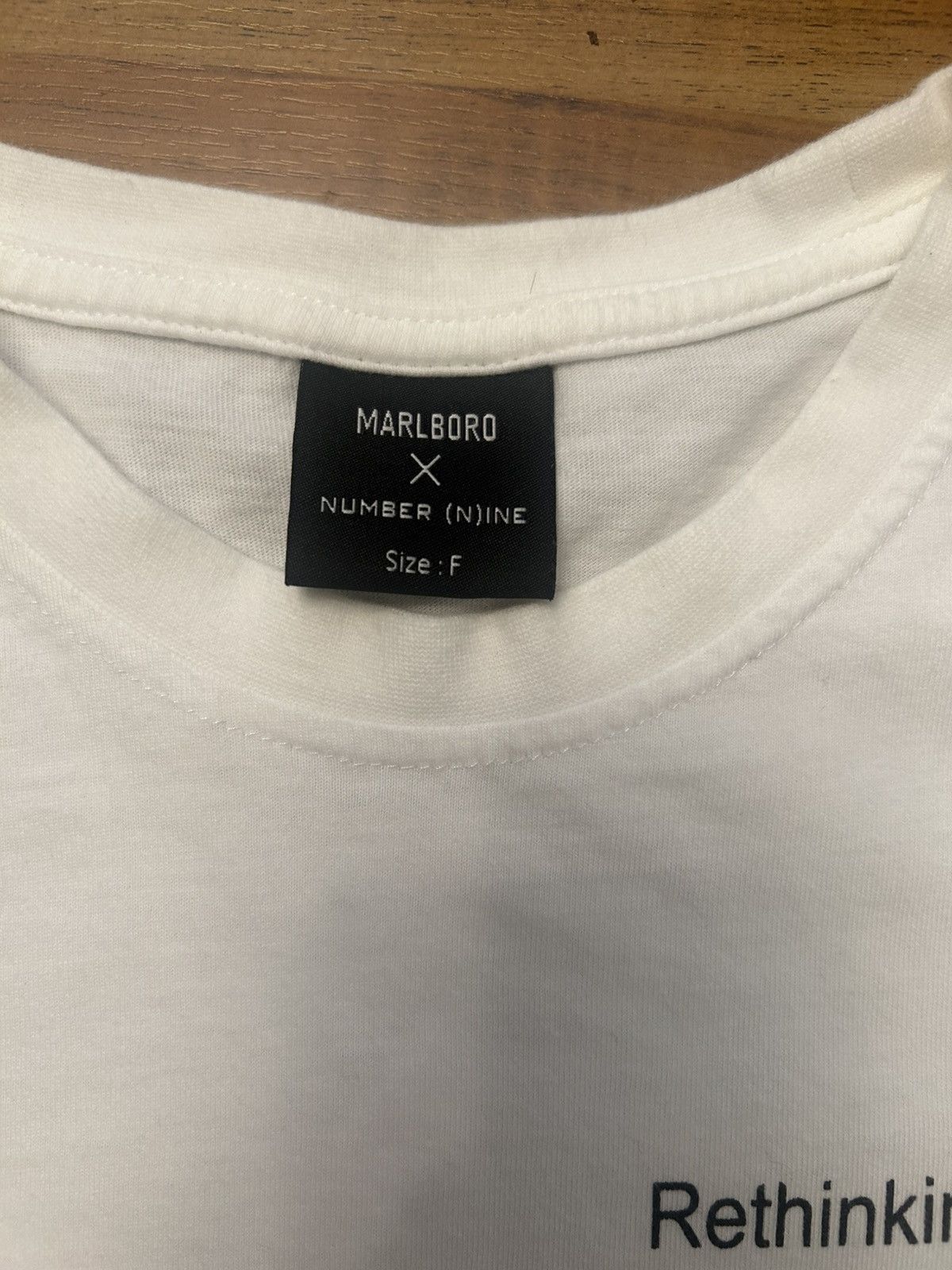 Number (N)ine Number (N)ine x marlboro tee Size US M / EU 48-50 / 2 - 4 Thumbnail