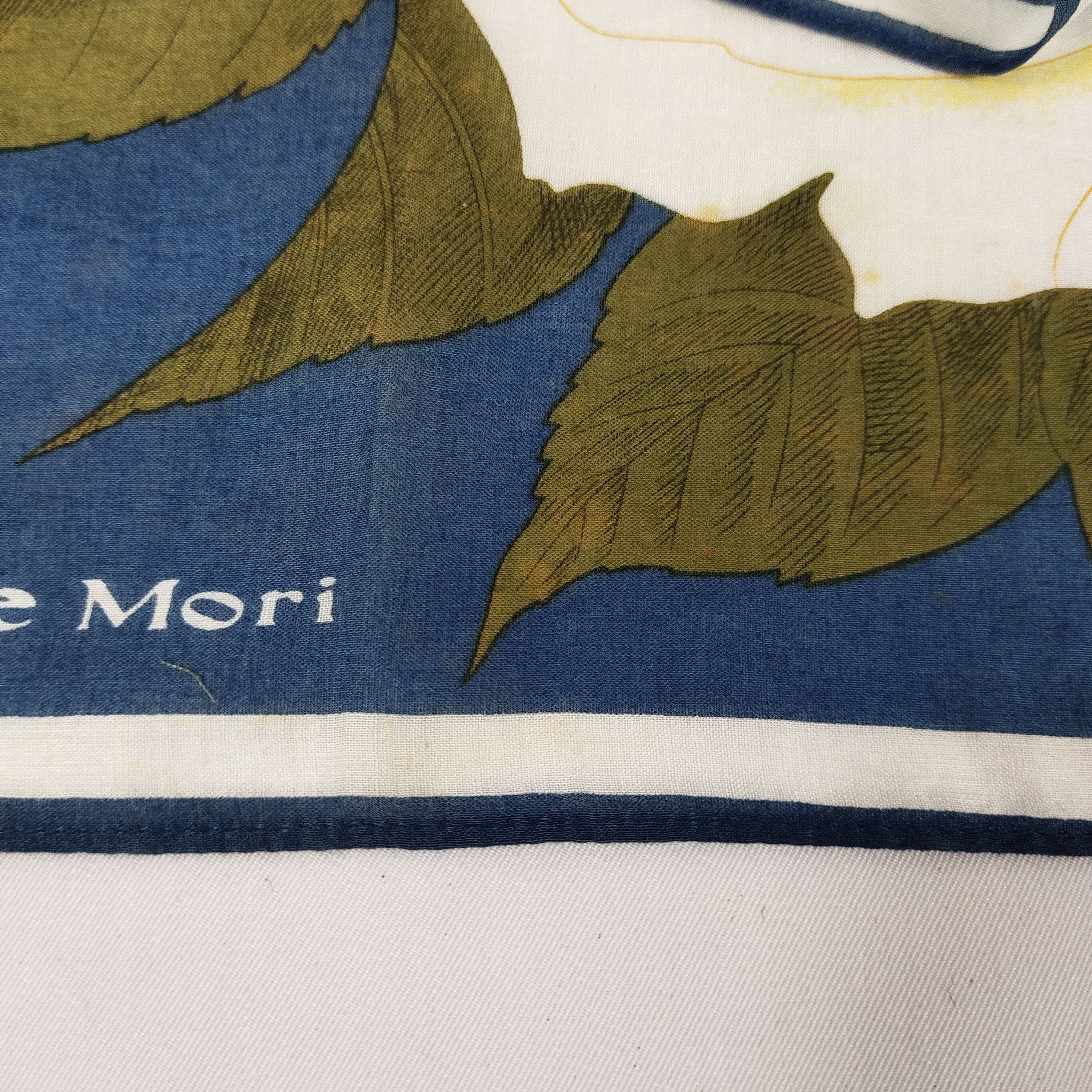 Hanae Mori × Vintage Hanae Mori Handkerchief / Neckerchief / Bandana FZ704 Size ONE SIZE - 8 Thumbnail